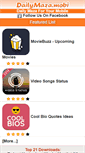 Mobile Screenshot of dailymaza.mobi